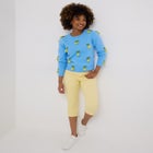 Stretch Denim Capri Pant image number null