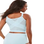 Comfort Choice&reg; Longline Zip-Front Posture Bra image number null