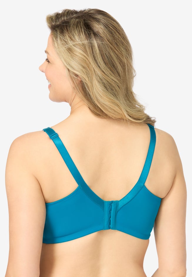 Catherines® Jacquard Polka Dot Wire Free Bra image number 1