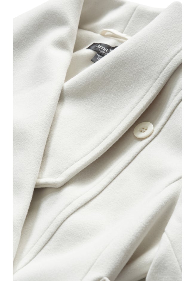 Isla Wrap Waist Tie Coat image number 8