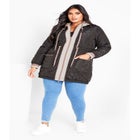 Clio Quilt Padded Hooded Neck Coat image number 2