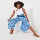 Flowy Crop Beach Pant image number null