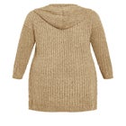 Chelsea Soft Knit Hood Coatigan image number 4