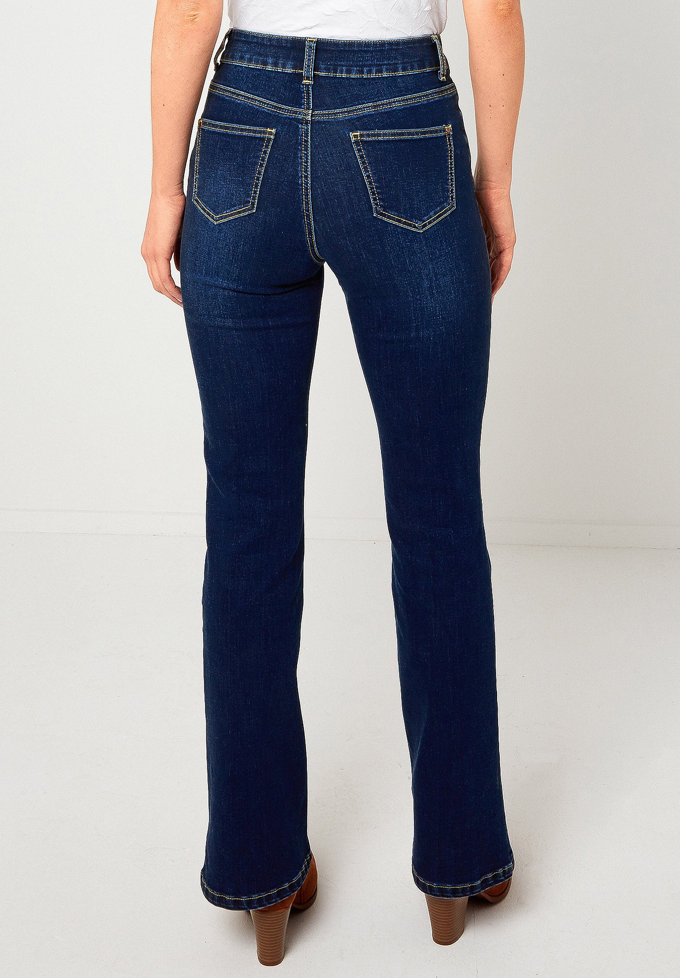 Stretch Denim Bootcut Jean image number 1