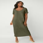 2-Piece Stretch Knit Duster Set image number null