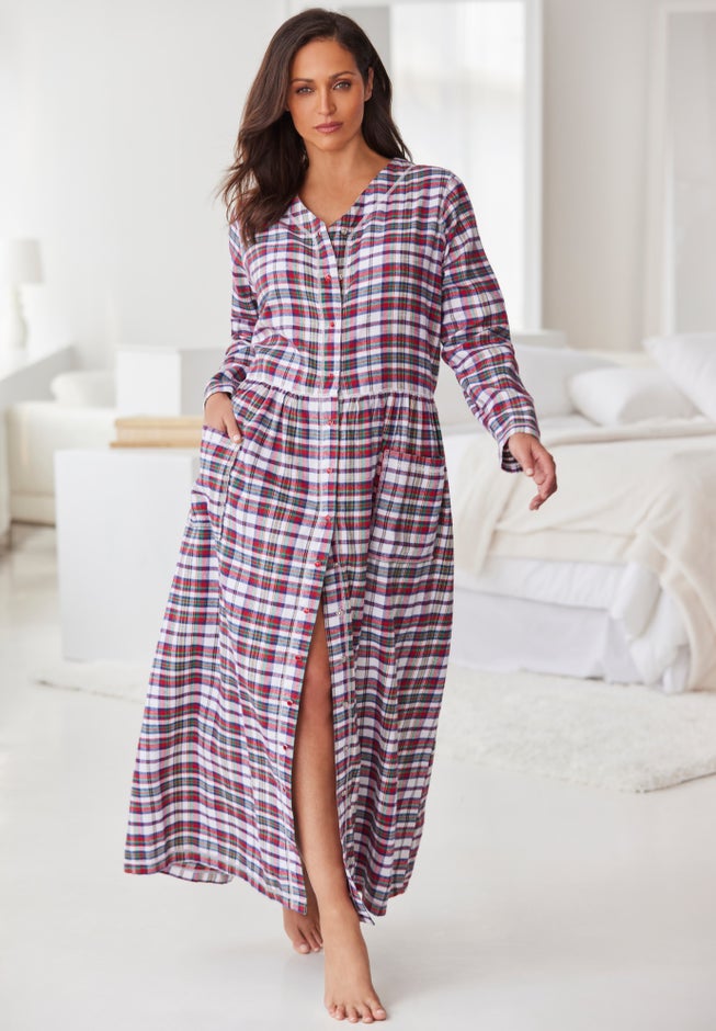 Flannel Plaid Lounger  image number 5