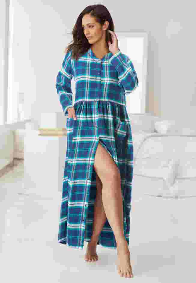 Flannel Plaid Lounger  image number 0