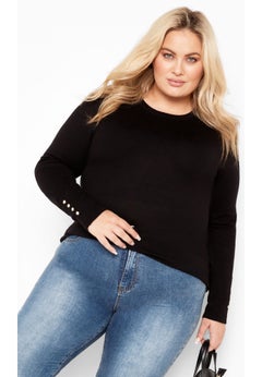Lara Button Sweater