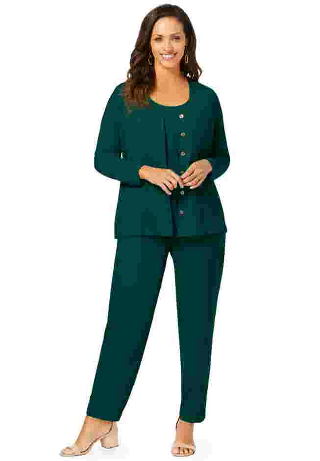 4-Piece Stretch Knit Wardrober image number 0