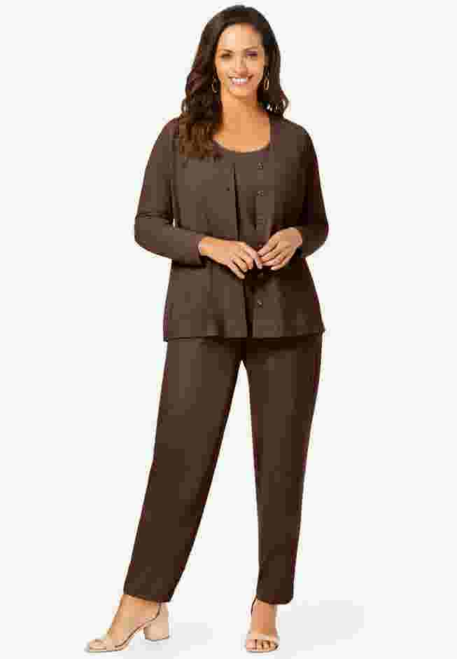 4-Piece Stretch Knit Wardrober image number 0