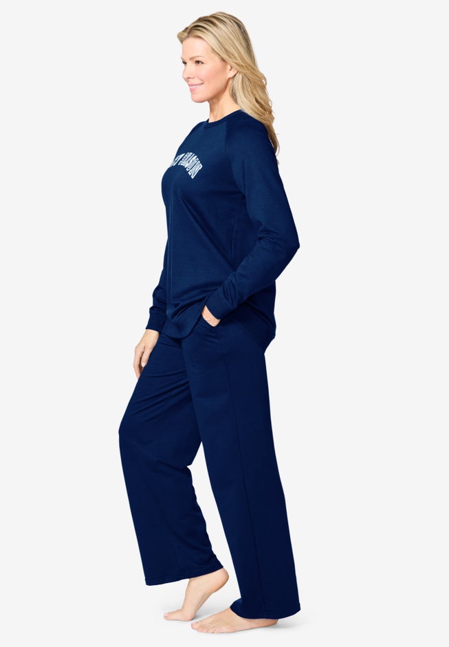 Dreams & Co.&reg; 2-Piece Sweatshirt Set image number 2
