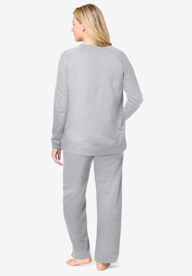 Dreams & Co.® 2-Piece Sweatshirt Set image number 1