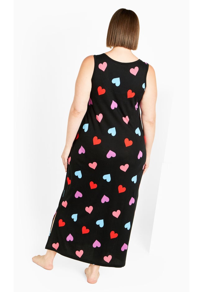 Sleep Heart Maxi Dress image number 1