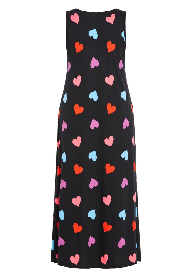 Sleep Heart Maxi Dress image number 3