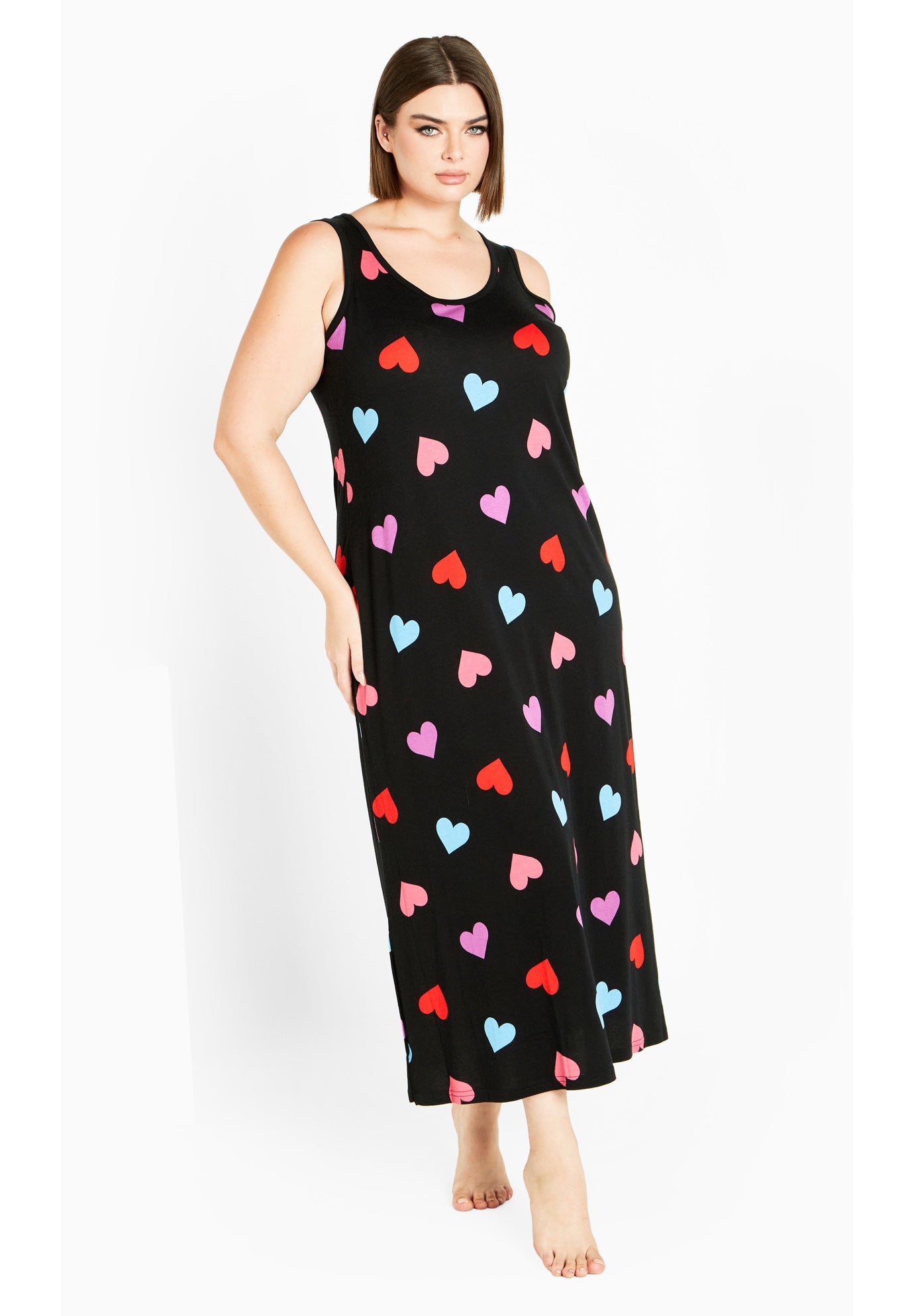Sleep Heart Maxi Dress image number 0