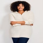 Half-Zip Pullover Sweater image number null