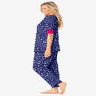 Printed Henley PJ Set image number null