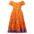 Short Sleeve Flowy Maxi Dress image number null