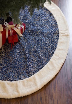 60"D. Embroidered Tree Skirt