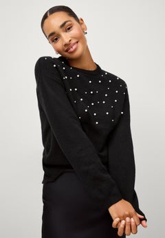 Pearl Embellished Pullover