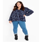 Lucia Tiered Crochet Tassel Top image number null