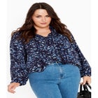 Lucia Tiered Crochet Tassel Top image number null