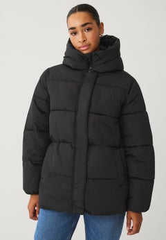 Hooded Drawstring Puffer