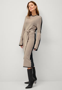jessica london women's mock neck midi sweater dress reviews Jessica London Button Front Sweater Dress