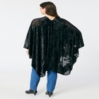 Floral Burnout Shawl image number null