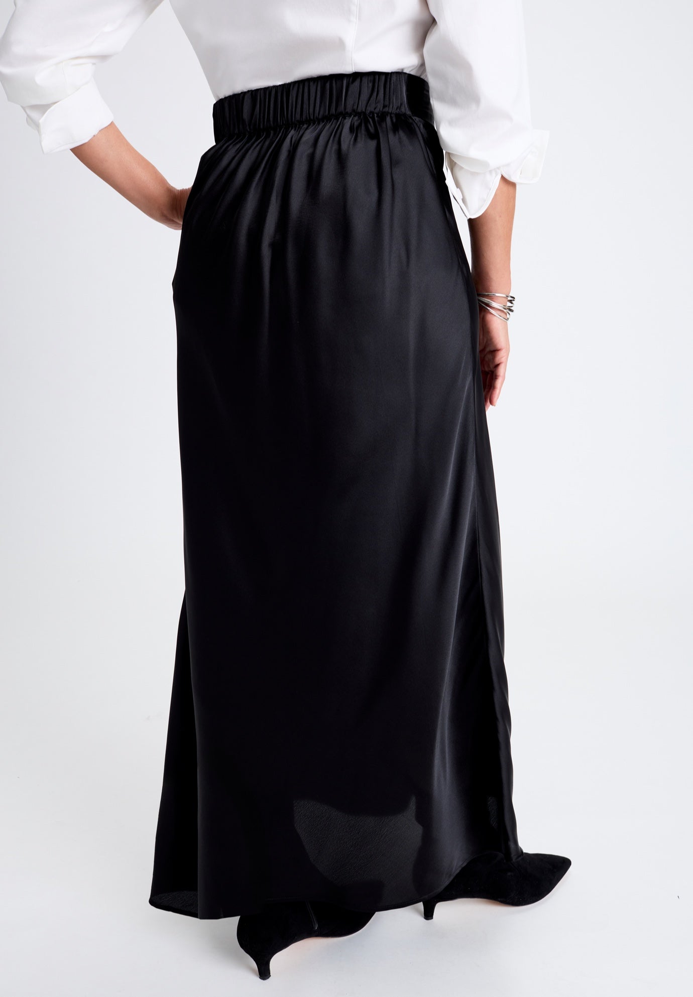 Satin Maxi Skirt image number 2