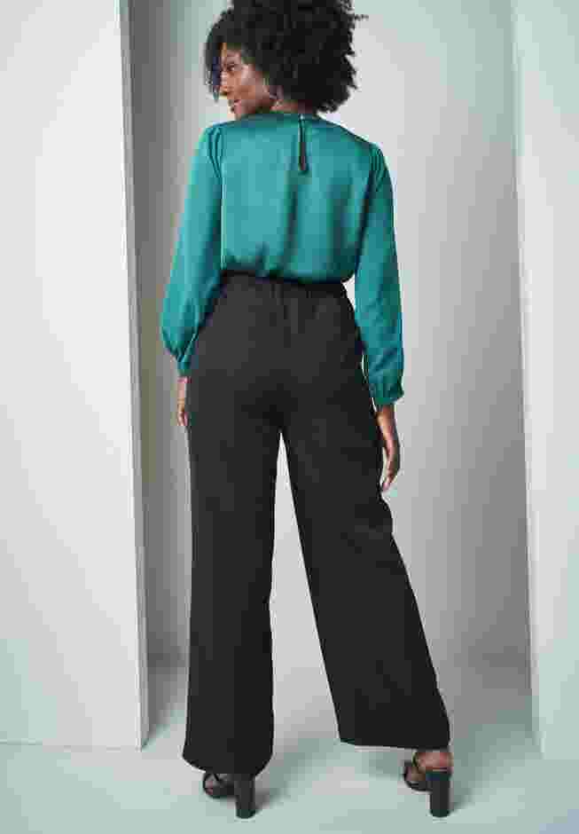 Georgette Keyhole Blouse image number 1