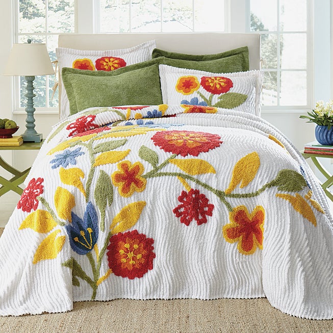 Bloom Chenille Bedspread image number 0