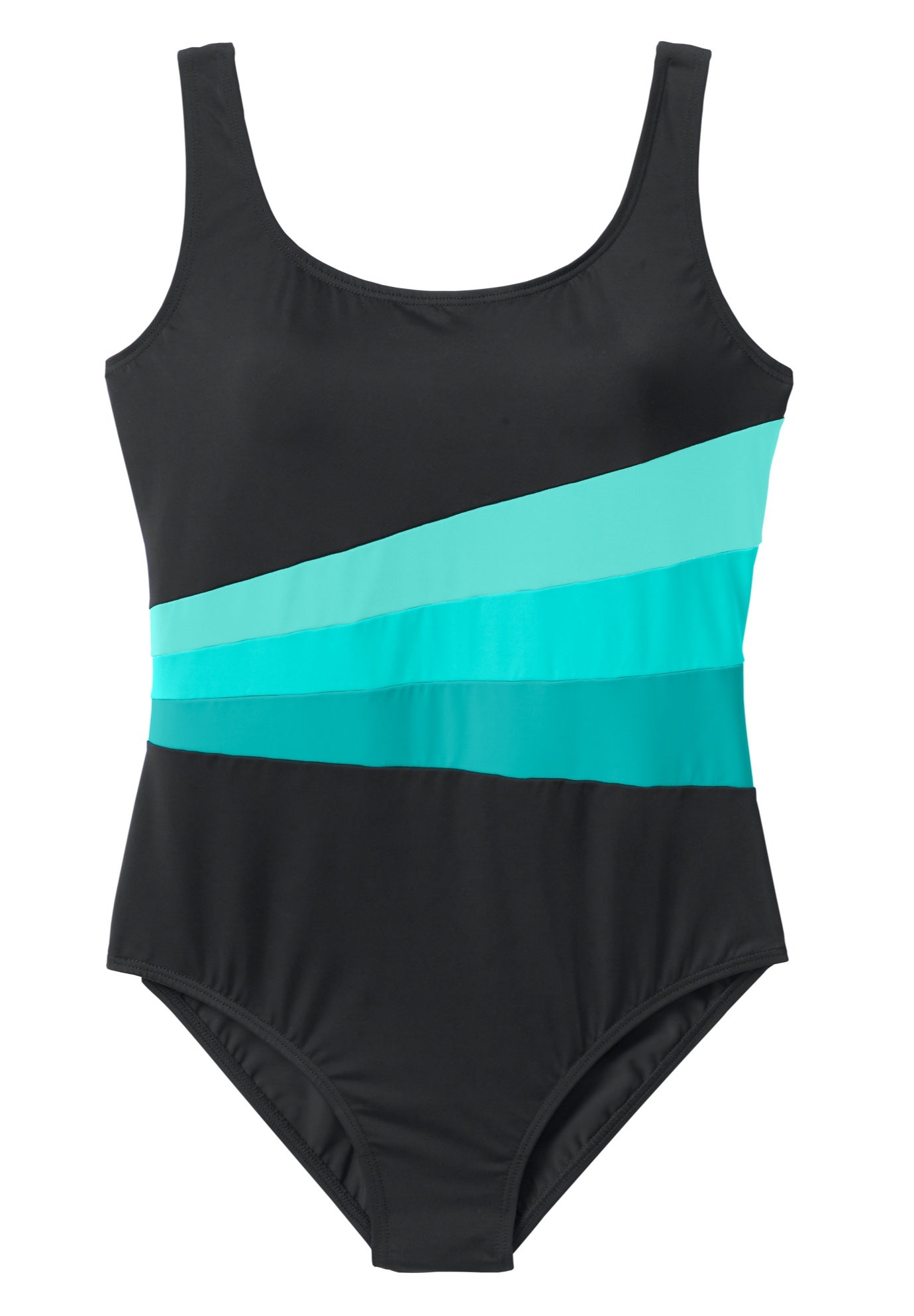 Colorblock One-Piece image number 1