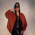 Cropped Bomber Jacket image number null