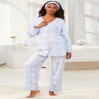 Dreams & Co.&reg; V-Neck Pajama & Headband Set image number null