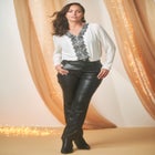 Lace Trim Blouse image number null