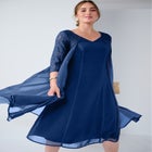 A-line Lace Overlay Dress image number null