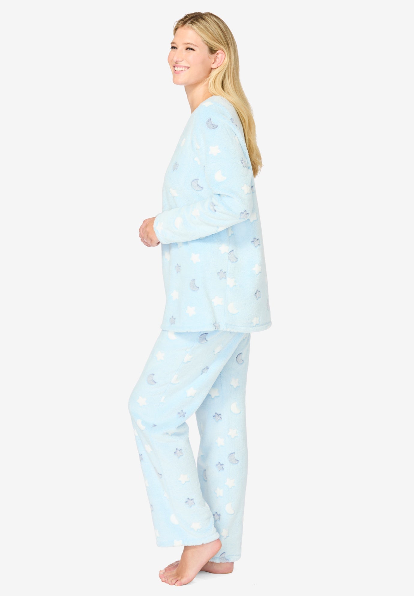 Avenue Body 2-Piece Fluffy PJ Set image number 2