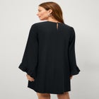 Long Ruffle Sleeve A-line Dress image number null