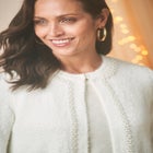 Boucle Pearl Cardigan image number null