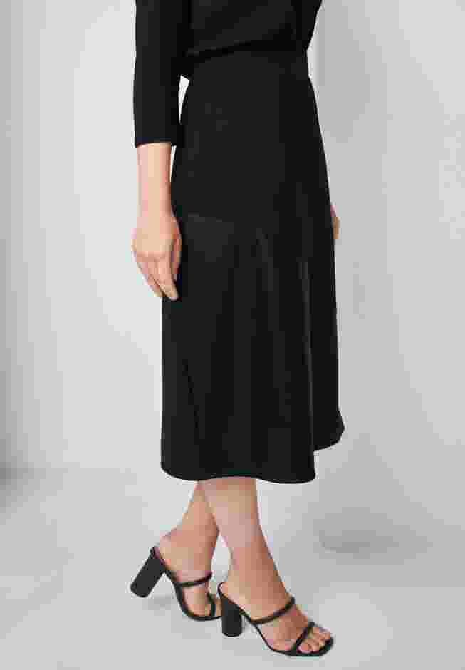 Mixed Media Midi Skirt image number 2