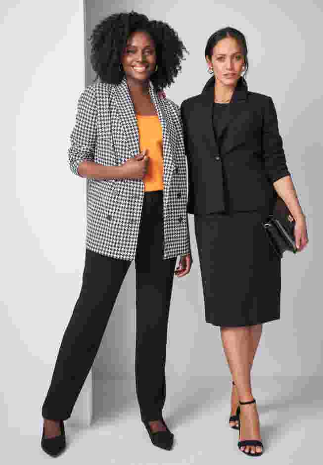 2-Piece Double-Breasted Pantsuit image number 3