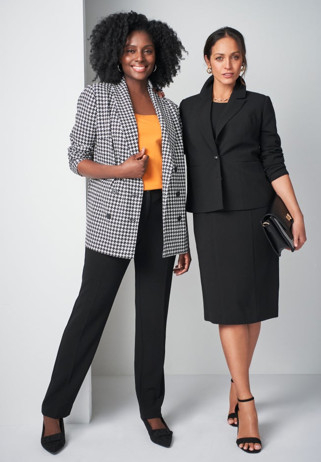 2-Piece Double-Breasted Pantsuit image number 1