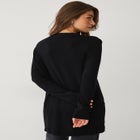 Long Button Front Cardigan image number null