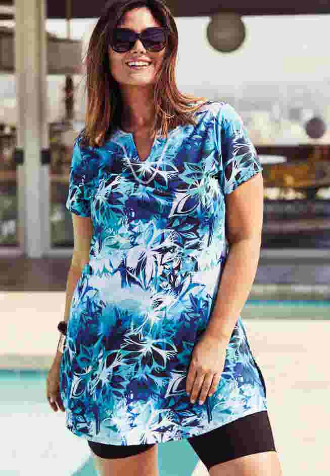 Chlorine Resistant Swim Tunic image number 3