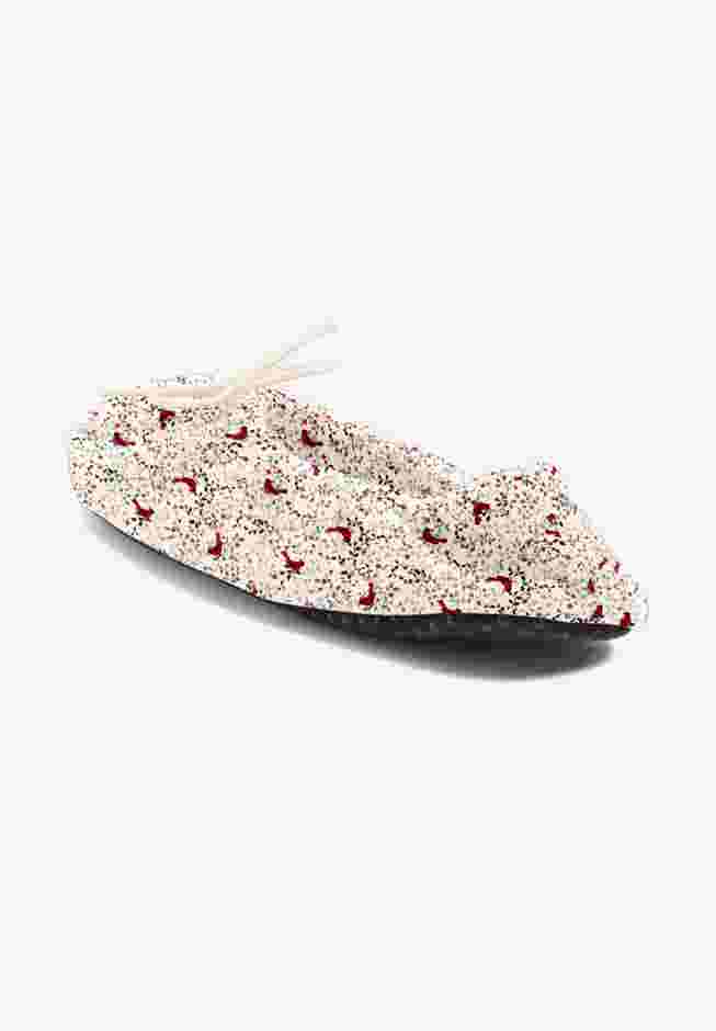 Dreams & Co.® Knit Ballerina Slipper image number 1