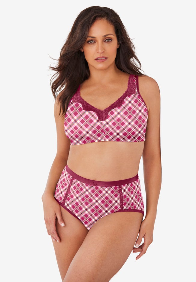 Cotton Comfort Wireless Bra image number 7