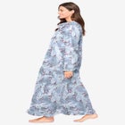 Long Flannel Nightgown  image number null