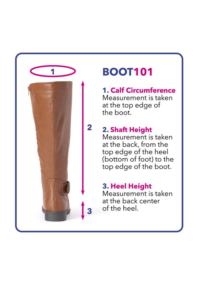 The Emerald Tall Wide Calf Boot By Comfortview image number 9