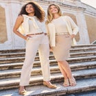 Stretch Cotton Chino Straight Leg Pant image number null